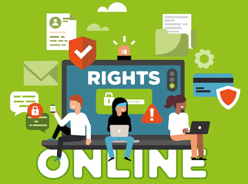 what are online rights